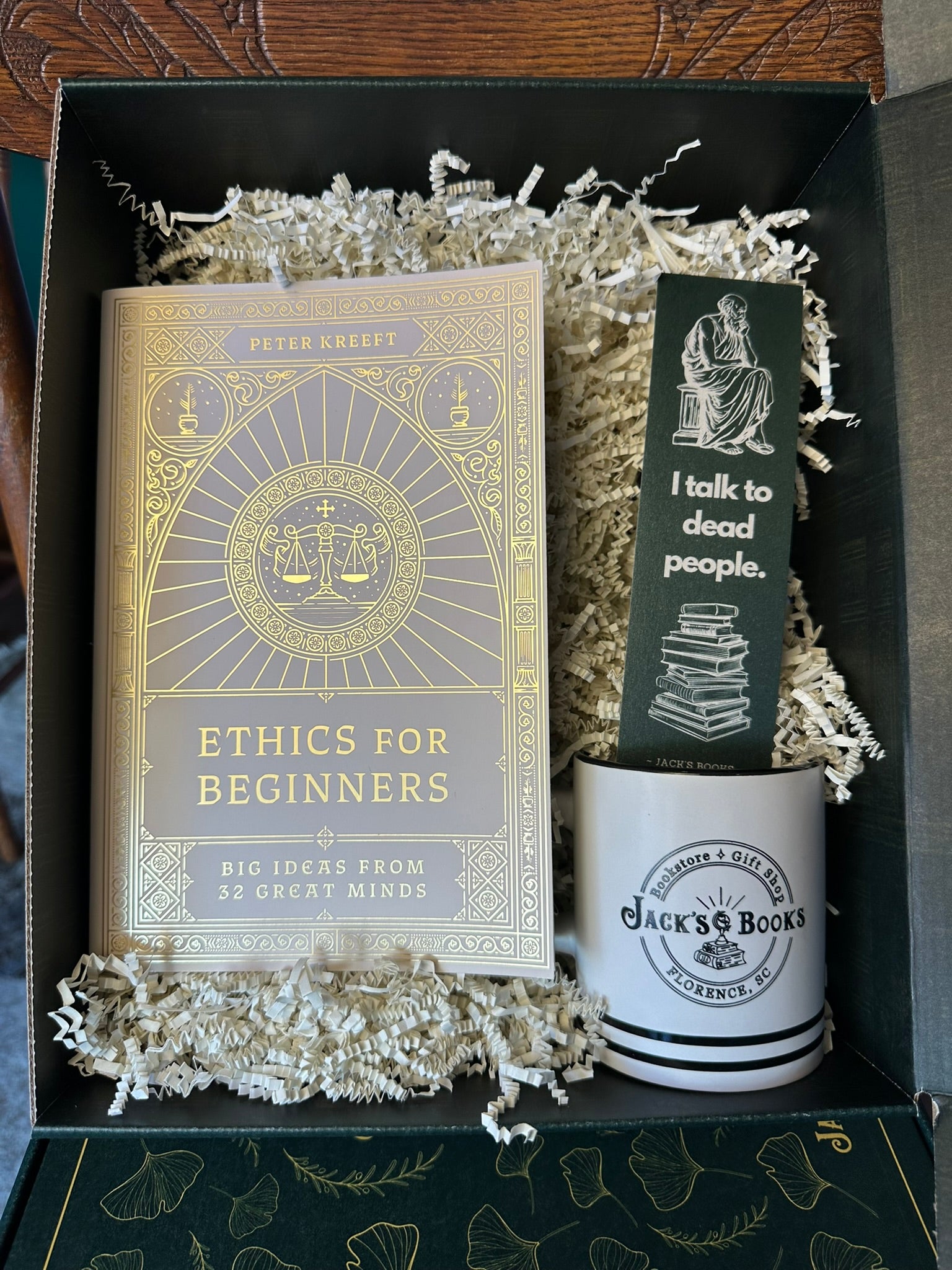 Philosopher's Delight: A Novel Idea Book Box