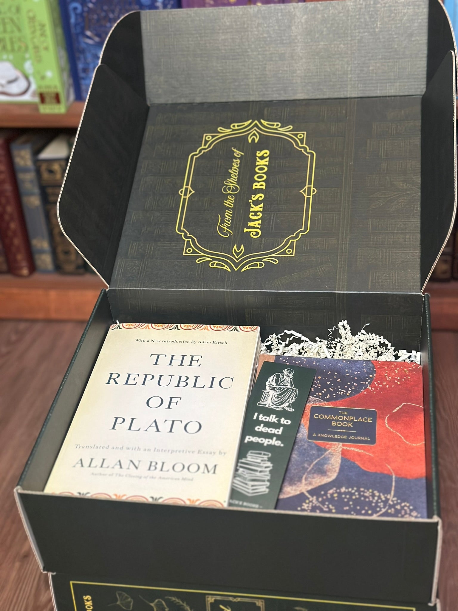 Philosopher's Delight: A Novel Idea Book Box